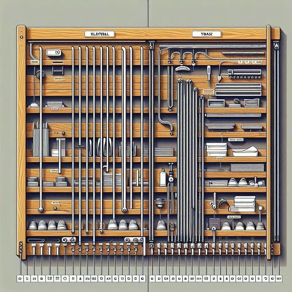 How Is Slatwall Different Than a Track System