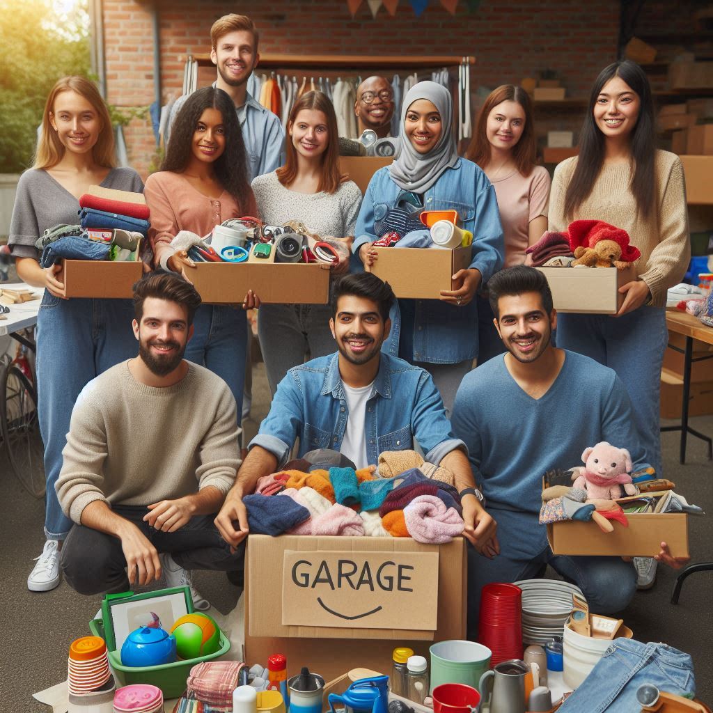 donate your garage items