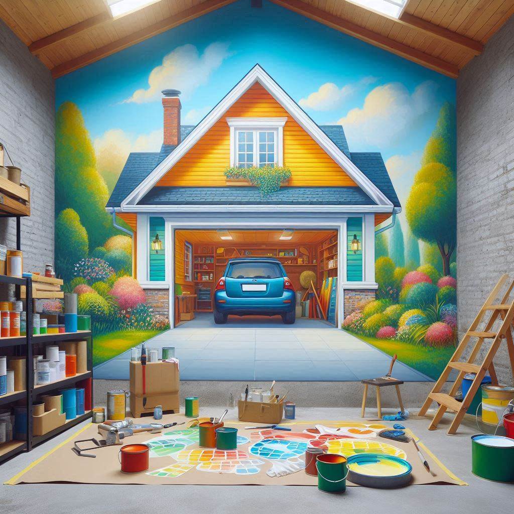 what are the benefits of painting garage wall